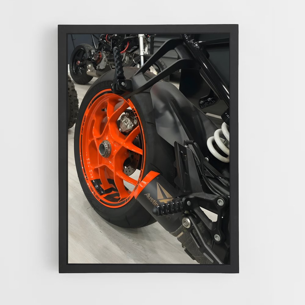 Poster Duke of Power – affiche KTM Moto (vue 2)